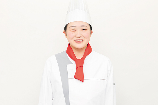 織田調理師専門学校調理製菓製パン科内定者神保さん