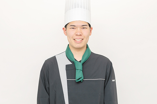 織田調理師専門学校調理技術経営学科内定者小澤さん