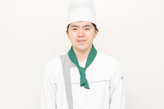 織田調理師専門学校調理技術経営学科内定者坂本さん