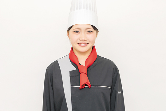 織田調理師専門学校調理製菓製パン科内定者徳堂さん